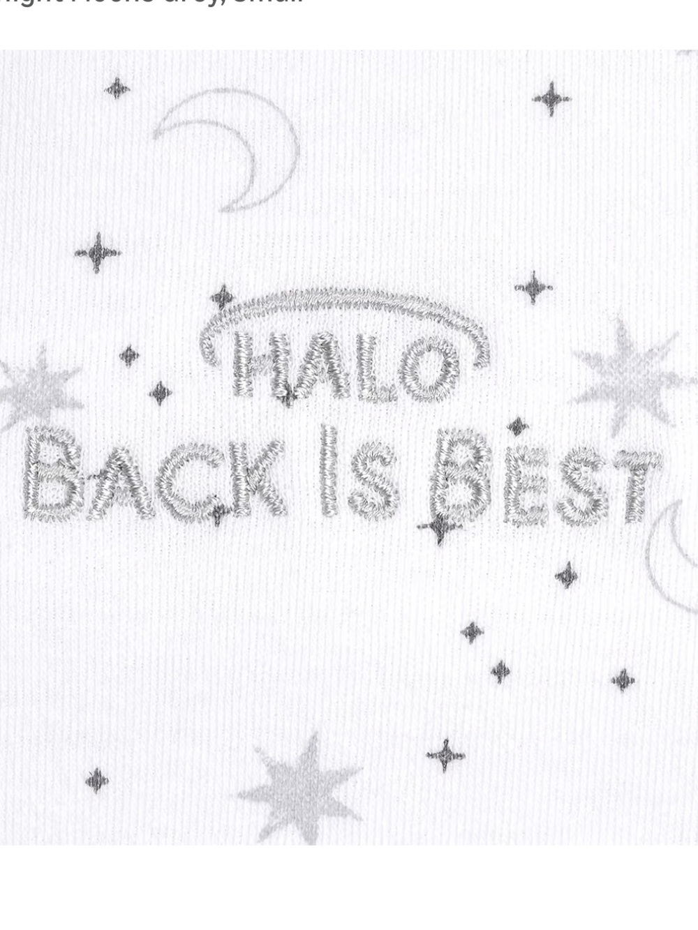 HALO SleepSack Wearable Blanket Baby Sleep Sack Stars Moon Print NIP - Picture 6 of 6